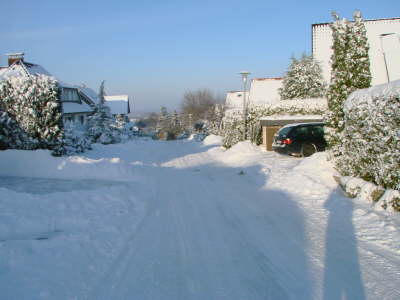 Die Stra�e zum Ort